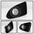 Acanii For 2012-2015 Scion Iq Hatchback Glass Lens Bumper Fog Lights Lamp W Switch Assembly Driver Passenger Side