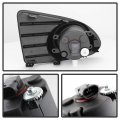 Acanii For 2012-2015 Scion Iq Hatchback Glass Lens Bumper Fog Lights Lamp W Switch Assembly Driver Passenger Side