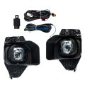 Front Bumper Fog Light Pair For Ford F250 F350 F450 F550 Superduty 2011 2012 2013 2014 2015 2016 Lamps W Harness Smoky Lens 