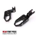 Motorcycle Footpeg Rear Passenger Touring-type With 40mm-extension For Ducati 916 S Sp R All Year Black