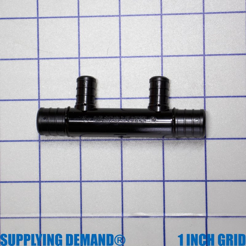Supplying Demand Pex Open Manifold 2-port F2159 3 4 Inch X 1 2