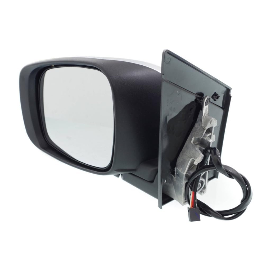 Chrysler Town And Country 2008 2009 2010 Door Mirror Driver Side Heated Power Manual Folding Chrome With Memory In-housing