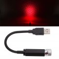 Usb Car Roof Star Projector Night Light Sound Activated Led Interior Lamp Carry Atmosphere Decoration Star Ceiling Projection