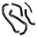 Silicone Radiator Hose 164527 For Honda Black Classic Style 