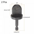 Uxcell 7 8 Swaging Tool Drill 1 4 Hex Handle Repairing Flaring For Air Conditioning Copper Aluminum Pipe 2pcs
