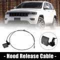 Front Hood Release Cable Handle Assembly For Jeep Grand Cherokee Wk 2005-2010 Commander Xk 2006-2010 Replace 55394495ab