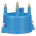 Blue Aluminum Distributor Cap For 1990 Ford Escort And Mustang Screw On Top Tower Position 4939 E9fz12106a 