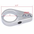 Httmt H2315-1- 1 Inch Handle Bar Chrome Dual Throttle Cable Wire Clamp Clutch Compatible With H-d Motors