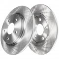 Motorbymotor 281mm Rear Brake Kit Rotors And Ceramic Pads Fits For Toyota Camry Avalon Lexus Es300h Es350 Solid Slotted Disc 