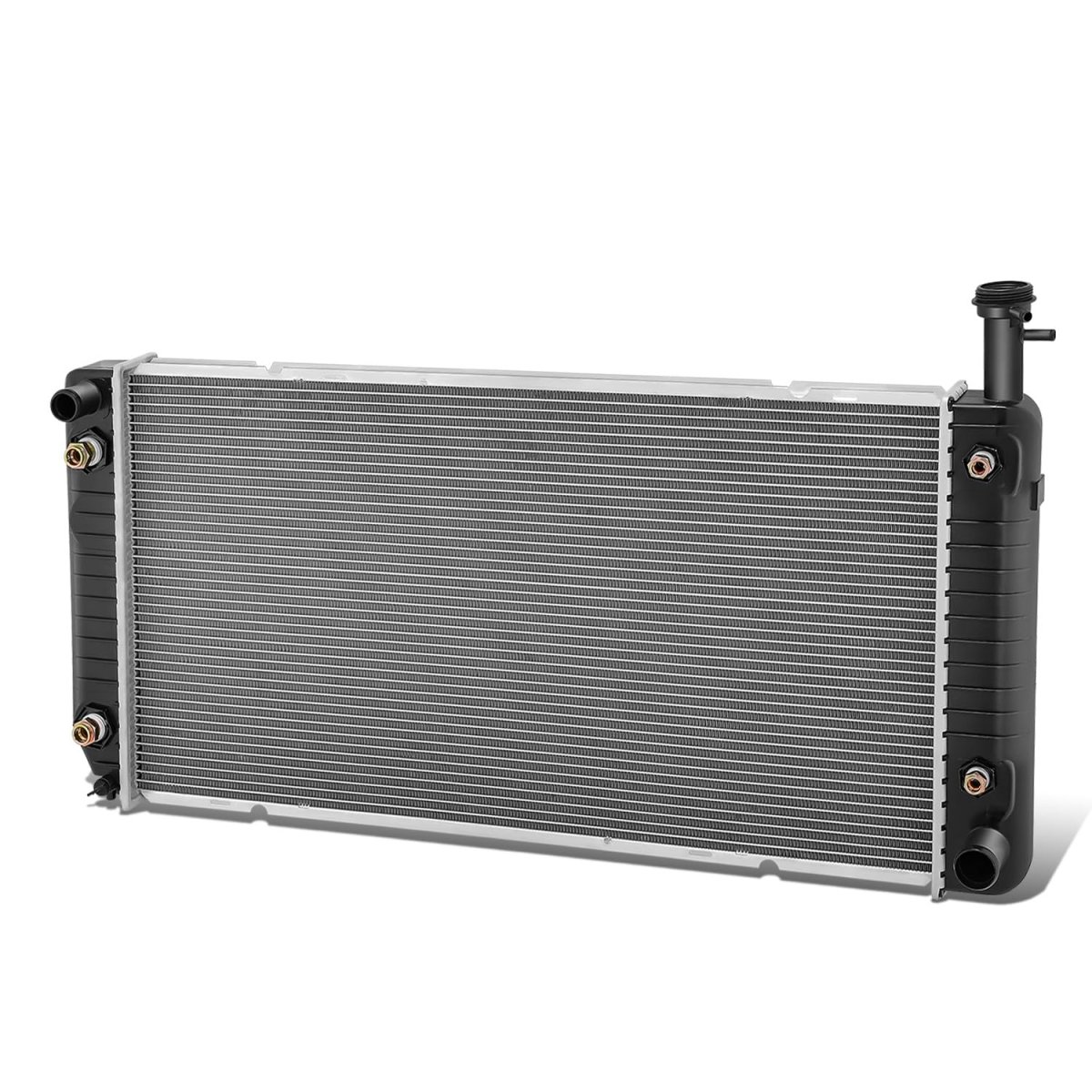 Aluminum Core Radiator With Toc And Eoc For 2003 2004 Chevy Express Gmc Savana 2500 3500 Fits 4 8l 6 0l Engines 1 Row Dpi 2713