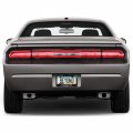 Ipick Image Black Real 3k Carbon Fiber Finish Abs Plastic License Plate Frame For Dodge Challenger R T Classic
