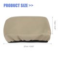 Car Center Console Lid Armrest Seat Box Cover Protector Replacement Microfiber Leather For Honda Civic 2006-2011 Beige