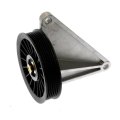 Air Conditioning Bypass Pulley For Gmc C3500 C2500 1996 1997 1998 1999 2000 Serpentine Plastic With Aluminum Bracket 130mm 