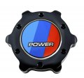 Vms Racing Black Oil Cap Power Bbr Emblem In Billet Aluminum Compatible With E34 E39 E53 E60 E61 M5 X5 Sav 525i 525xi 528i 530i