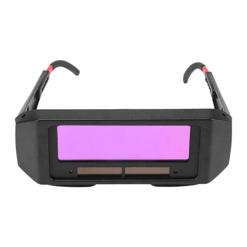 1 Pair Lcd Solar Power Auto Darkening Welding Goggle Safety Protective Welder Glasses Mask Helmet With Adjustable Shade Eyes