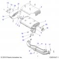 Polaris Atv Shield-exhaust Primary Outer Genuine Oem Part Qty 1