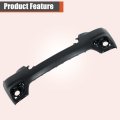 Primed Plastic Front Upper Bumper Cover Without Parking Aid Sensor Holes Replacement For Cherokee 2019-2022 Ch1014133