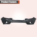 Primed Plastic Front Upper Bumper Cover Without Parking Aid Sensor Holes Replacement For Cherokee 2019-2022 Ch1014133