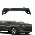 Primed Plastic Front Upper Bumper Cover Without Parking Aid Sensor Holes Replacement For Cherokee 2019-2022 Ch1014133 