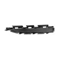 Front Lower Bumper Cover Molding Driver Side For Audi Q7 2020 2021 2022 2023 2024 Black Textured Finish Replacement Au1046110 