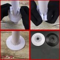 Wall Flange Easy Installation Plastic Radiator Escutcheon Water Pipe Drain Line Cover Collar Decorations Pipe Collar 0 59-1
