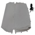 Universal Pu Leather Full Size Bench Truck Seat Cover Gray For Chevyd For Dodge Etc
