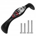Pull Handle Fence Long Cabinet Handles For Interior Closet Drawer Outdoor Garage Classic Bike On Cobblestone Street In Italian 