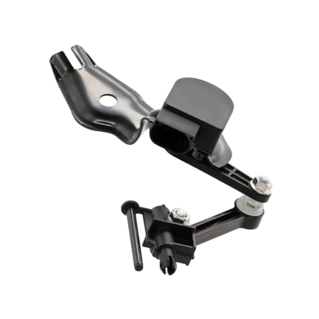 Suspension Ride Height Sensor Front Passenger Side For Volkswagen Touareg 2004 To 2010 Black Plastic 4 Male Terminal