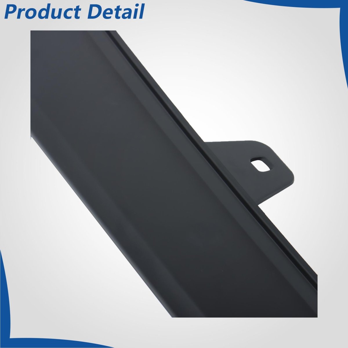 Black Front Side Bumper Lower Molding Trim Replacement For Sentra 2024 62072 6ly0h Plastic Automotive Direct