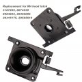 Hood Release Set Upper Lower Latches Compatible With Volvos Trucks Vn Vnl 2004-2018 Replaces 20498998 20565619 Latch 4pcs Black