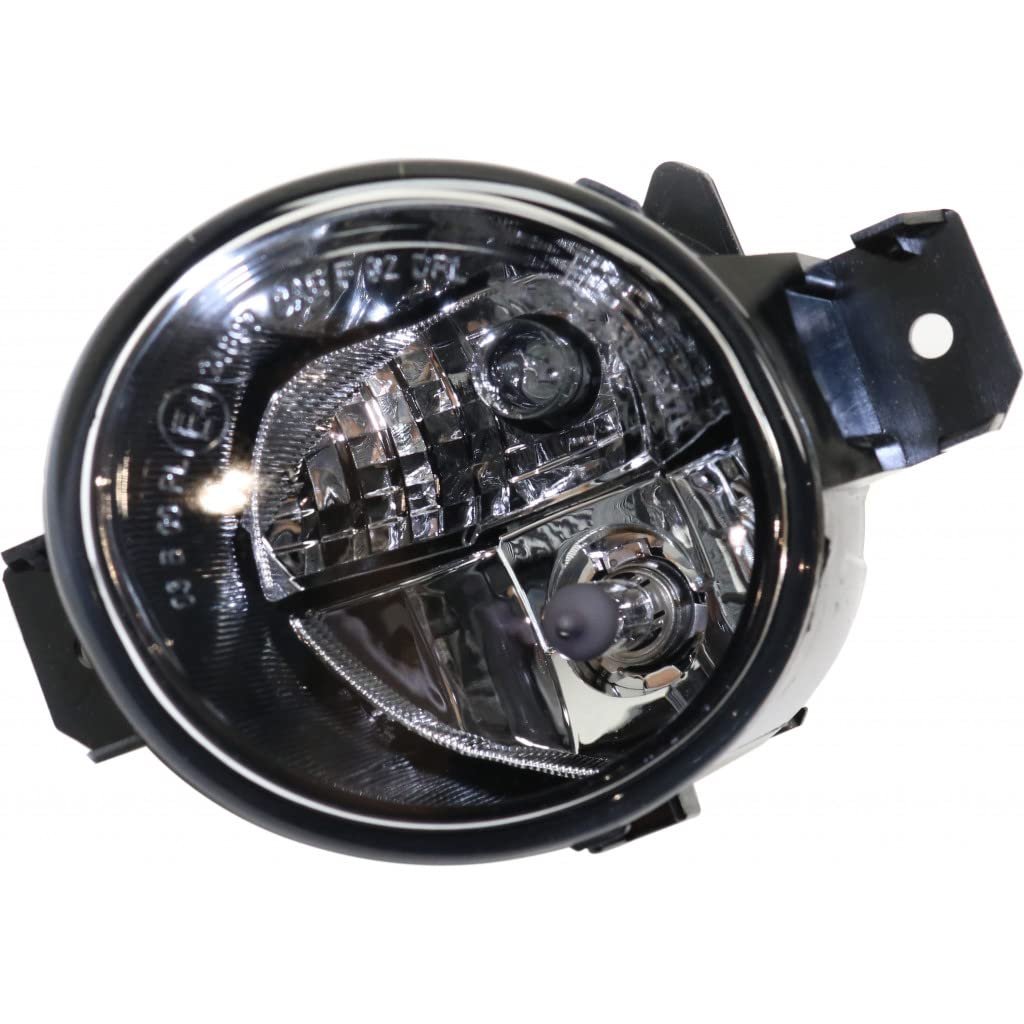 Nissan Altima Sedan Fog Light Assembly Driver Side With Drl 2016 2017 2018 Replaces Ni2592138 And 26155-1ha0b Halogen Lamp