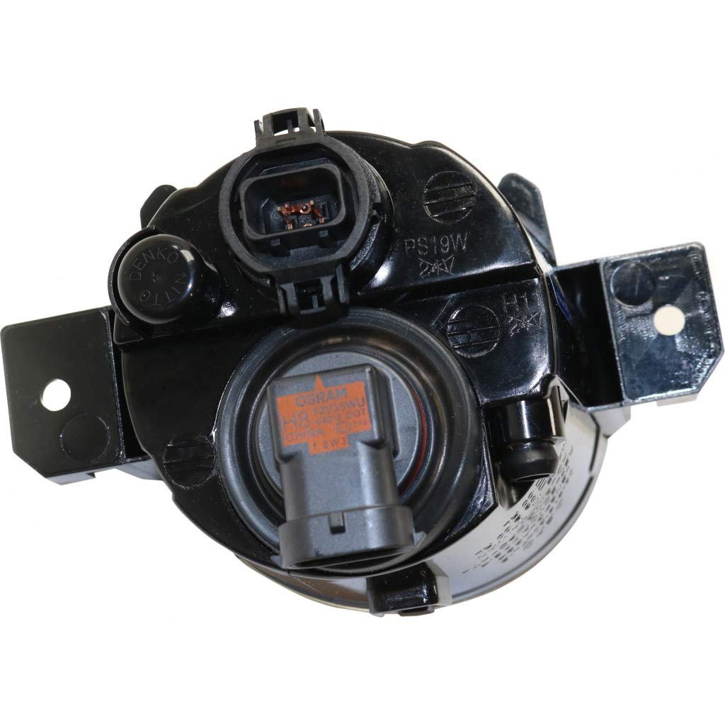 Nissan Altima Sedan Fog Light Assembly Driver Side With Drl 2016 2017 2018 Replaces Ni2592138 And 26155-1ha0b Halogen Lamp