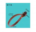 Autobahn88 Harness Band 170mm Brown Compatible With Honda Oem 91507-sna-003 Pack Of 10