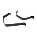 Fuel Tank Strap Set Of 2 For Ford F-450 Super Duty 2002 Center Position Black Steel 30 In And 38 5 Replaces 5c3z9054ca