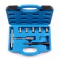 Ocpty 7pcs Diesel Injector Set Seat Cutter Cleaner Disassemble Tool Kit Fit For Mercedes-benz Cdi Bmwd Peugeot For Citroen