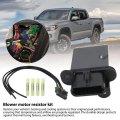 Hvac Fan Blower Motor Resistor Kit With Wire Harness Repl A 973-582 8713804050 8713804052 Direct Replacement And Easy