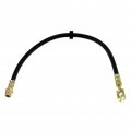 Volkswagen Beetle 1998-20 Brake Hydraulic Hose Black Treated Steel End 1 And 2 Flexible 17 13 Inches Axis 1 Length Replacement 