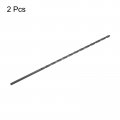 Uxcell 2pcs 5mm Metric Diamond Coated Twist Drill Bits High Speed Steel