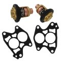 2 Pack Marine Thermostat Cover Gasket For Yamaha Outboard Models 40-225 2-stroke 