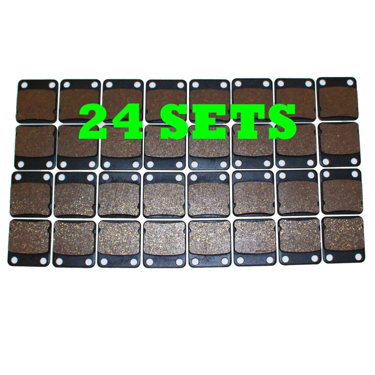 24 Sets 1995 1996 1997 1998 Fits Yamaha Yfm 350 Wolverine Front And Rear Brake Pads