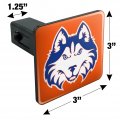 Houston Baptist University Secondary Logo Tow Trailer Hitch Cover Plug Insert 1 4 Inch 25