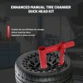 Easyberg Manual Tire Changer Duck Head Adapter Kit Fit For 4 -21 Car Tires