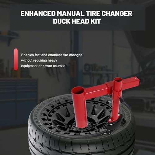 Easyberg Manual Tire Changer Duck Head Adapter Kit Fit For 4 -21 Car Tires