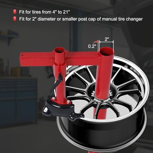 Easyberg Manual Tire Changer Duck Head Adapter Kit Fit For 4 -21 Car Tires