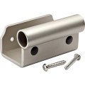 Track Bracket Hook Style Horizontal Mount Nickel Finish 