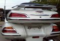 Topteng 4pcs Chrome Goldwing Fairing Trunk Trim Fit For Honda Gl1800 2001-2011