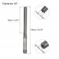 Uxcell Hand Reamers 11mm H7 Metric Reamer Drill Bit For Metal Wood Hole Reaming Straight Flute High Speed Steel Hss Tool