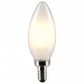 Satco 6pk 4w B11 Led 4000k Candelabra Base Frosted Dimmable 40w Equiv