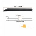 Uxcell 0 98 Shank Lathe Indexable Boring Bar Turning Tool Holder Right-hand S25s-sclcr09 95a
