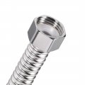 Uxcell Corrugated Stainless Steel Flexible Water Line 31 5inch Long G1 2 Female Threaded Connector With Washer